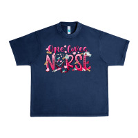 Navy one loves nurse Urban Heavy Tee - RacoonDesign