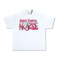 White one loves nurse Urban Heavy Tee - RacoonDesign