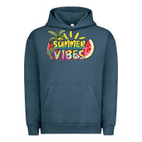 Pigment Midnight Navy summer vibes Urban Hoodie - NancyCooperArtShop