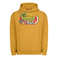 Pigment Peanut Butter summer vibes Urban Hoodie - NancyCooperArtShop