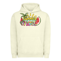 Pigment Pistachio summer vibes Urban Hoodie - NancyCooperArtShop