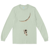 Matcha Astronaut Moon Swing Long Sleeve Tee - Bettercallsaul