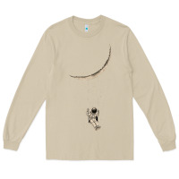 Mushroom Astronaut Moon Swing Long Sleeve Tee - Bettercallsaul