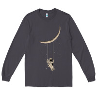 Smoke Astronaut Moon Swing Long Sleeve Tee - Bettercallsaul