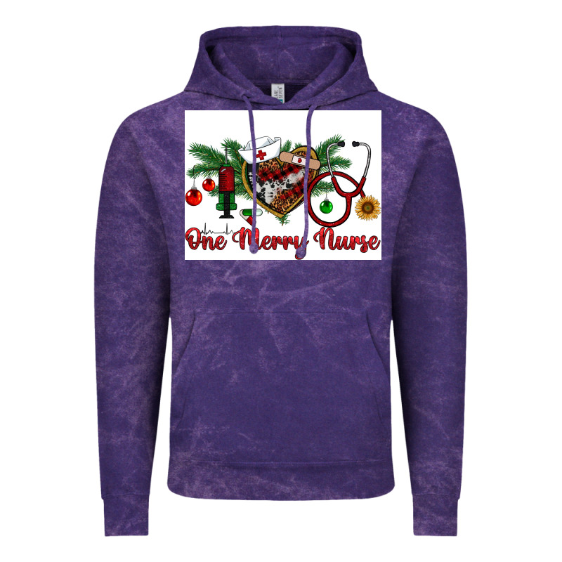 One Merry Nurse Vintage Hoodie by RanaPortraitStore | Teevron