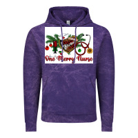Cloud Purple one merry nurse Vintage Hoodie - RanaPortraitStore