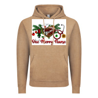 Vintage Coffee one merry nurse Vintage Hoodie - RanaPortraitStore
