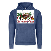 Vintage Denim one merry nurse Vintage Hoodie - RanaPortraitStore