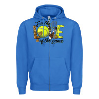 True Royal for the love of the game tennis Zipper Hoodie - BarkalooDesign