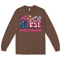 Chestnut veteran nurse Long Sleeve Tee - AdoDesignShop