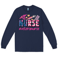 Navy veteran nurse Long Sleeve Tee - AdoDesignShop