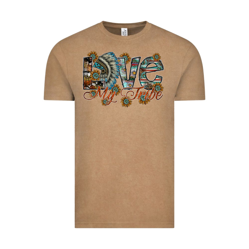 Love My Tribe Vintage Tee by SublimationCraftShop | Teevron