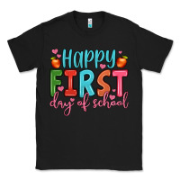 Black happy first day of school Classic Tee - JahusDesignShop