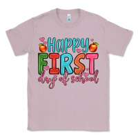 Lilac happy first day of school Classic Tee - JahusDesignShop