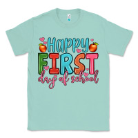 Seafoam happy first day of school Classic Tee - JahusDesignShop