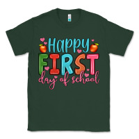 Sports Green happy first day of school Classic Tee - JahusDesignShop