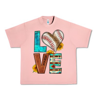 Salmon western love baseball Urban Heavy Tee - HRA Design Shop