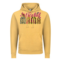 Vintage Mustard rebel mama Vintage Hoodie - texasbilliewilder