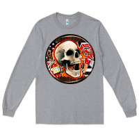 Heather Grey firefighter coasters Long Sleeve Tee - AdoDesignShop