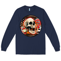 Navy firefighter coasters Long Sleeve Tee - AdoDesignShop