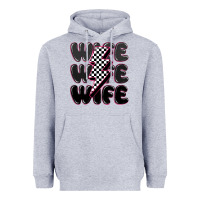 Heather Grey wife wife wife Heavyweight Hoodie - MaliasSmallBusiness