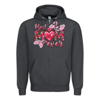 Smoke best mom ever Zipper Hoodie - NancyCooperArtShop