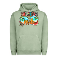 Pigment Oil Green vacation mode Urban Hoodie - NancyCooperArtShop