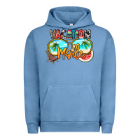 Pigment Pebble Blue vacation mode Urban Hoodie - NancyCooperArtShop