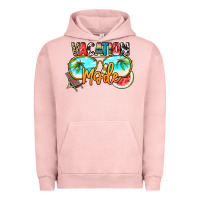 Pigment Salmon vacation mode Urban Hoodie - NancyCooperArtShop