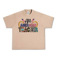 Burro all american teacher Urban Heavy Tee - CowhideDigitalArt