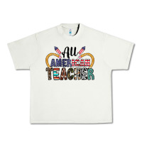 Pistachio all american teacher Urban Heavy Tee - CowhideDigitalArt