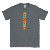 Charcoal Heather Fall Pumpkin Classic Tee - BundleAndBundleShop