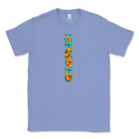 Colony Blue Fall Pumpkin Classic Tee - BundleAndBundleShop