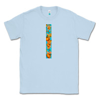 Dusty Blue Fall Pumpkin Classic Tee - BundleAndBundleShop