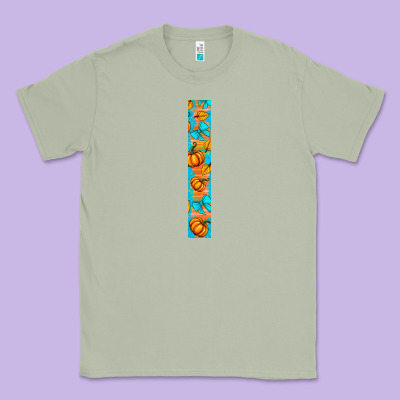 Fall Pumpkin Classic Tee Designed By Bundleandbundleshop
