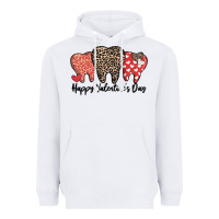White dentist happy valentines day Heavyweight Hoodie - MaliasSmallBusiness