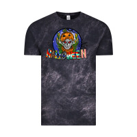 Cloud Black halloween Vintage Tee - CowhideDigitalArt