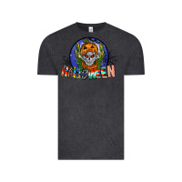 Vintage Black halloween Vintage Tee - CowhideDigitalArt