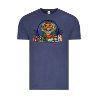 Vintage Denim halloween Vintage Tee - CowhideDigitalArt