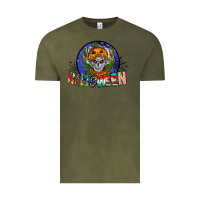 Vintage Olive halloween Vintage Tee - CowhideDigitalArt