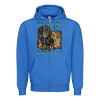 True Royal life is better with a dachshund Zipper Hoodie - BarkalooDesign