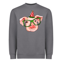 Storm pig christmas Heavyweight Sweatshirt - RanaPortraitStore