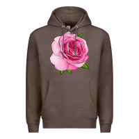 Coffee All Dressed Up Rose Premium Hoodie - LillyAllenDesigns