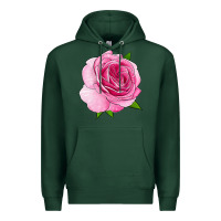 Sports Green All Dressed Up Rose Premium Hoodie - LillyAllenDesigns