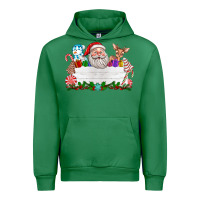 Emerald custom name christmas Urban Hoodie - texasbilliewilder