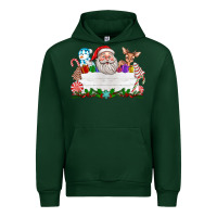 Foreset Green custom name christmas Urban Hoodie - texasbilliewilder