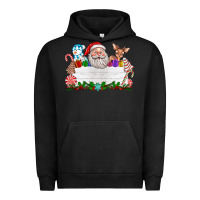 Pigment Black custom name christmas Urban Hoodie - texasbilliewilder