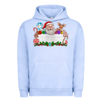 Pigment Grape Ice custom name christmas Urban Hoodie - texasbilliewilder