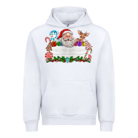 White custom name christmas Urban Hoodie - texasbilliewilder