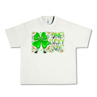 Pistachio one lucky dude Urban Heavy Tee - RacoonDesign